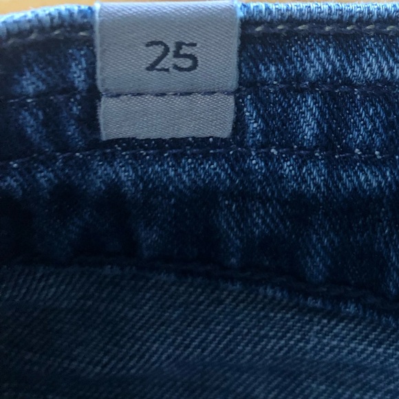 Citizens of Humanity Raw Hem Medium Wash Denim Shorts women’s 25 - Picture 7 of 9